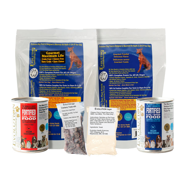 Vegan Intro Pack for Dogs Evolution Diet