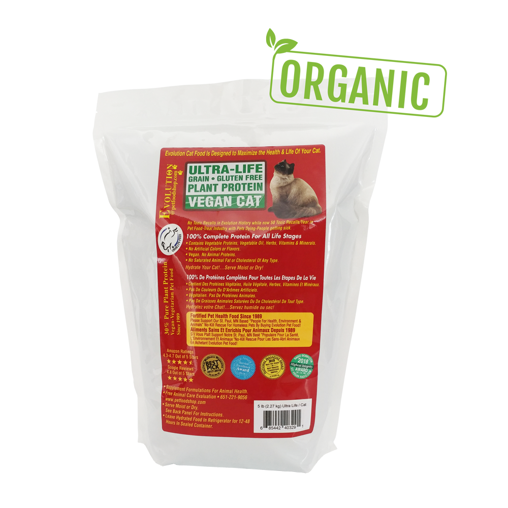 Evolution Diet Gourmet Ultra Life With Organic & NON-GMO Ingredients - Cat Kibble