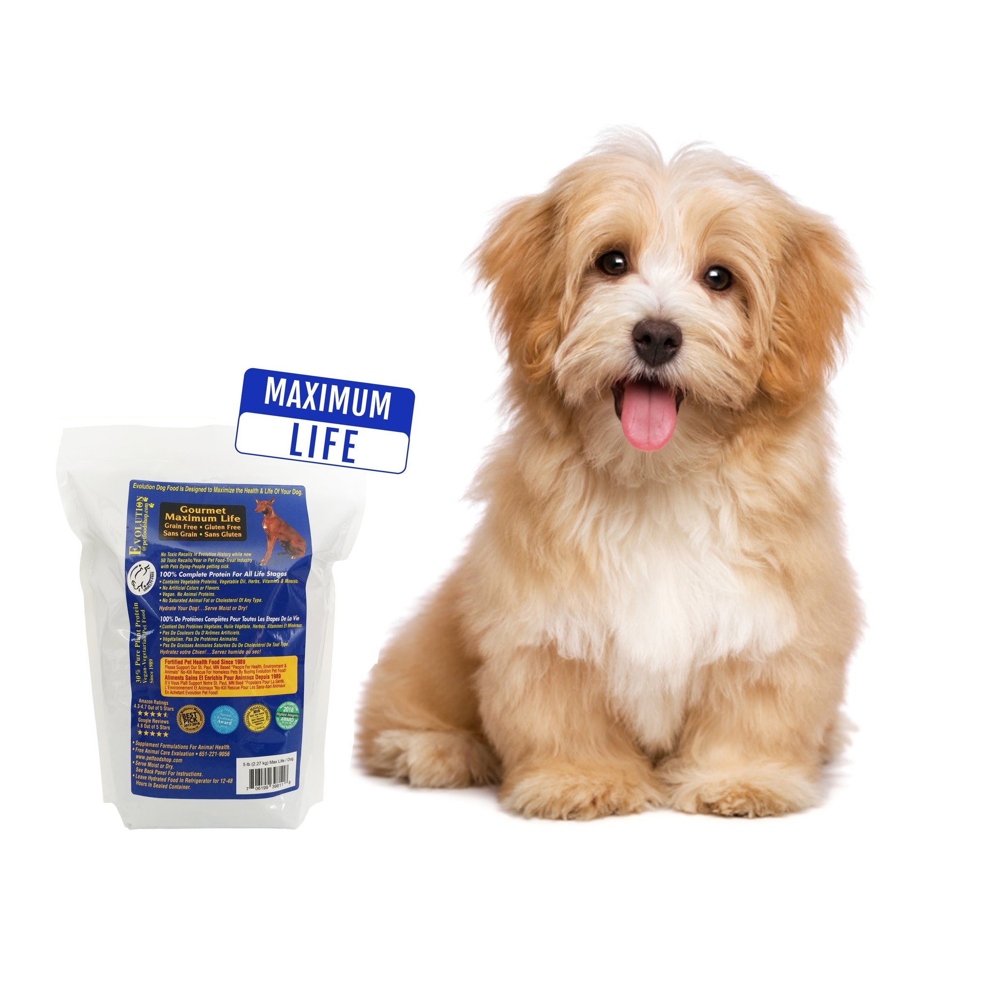 Maximum Life Advanced Formula now uses Organic Soybean oil and Soybeans