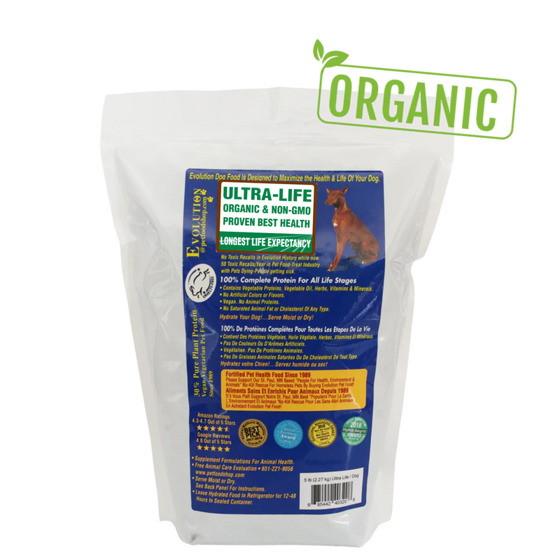 EVOLUTION DIET PROVEN HEALTHIEST - LONGEST LIFE PET FOODS