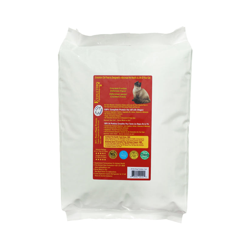 Gourmet Fondue Cat Kibble Evolution Diet