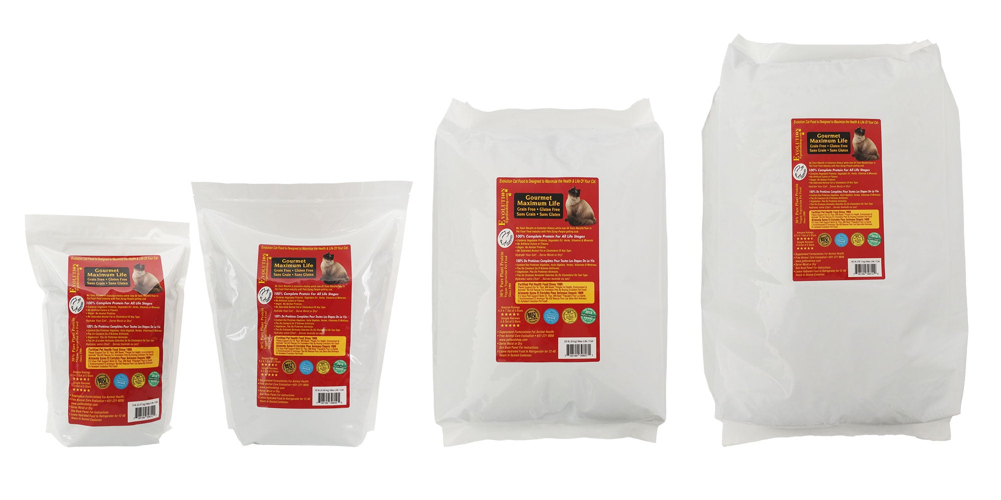 Evolution Diet Gourmet Maximum Life Fondue with NON-GMO Ingredients - Cat Kibble