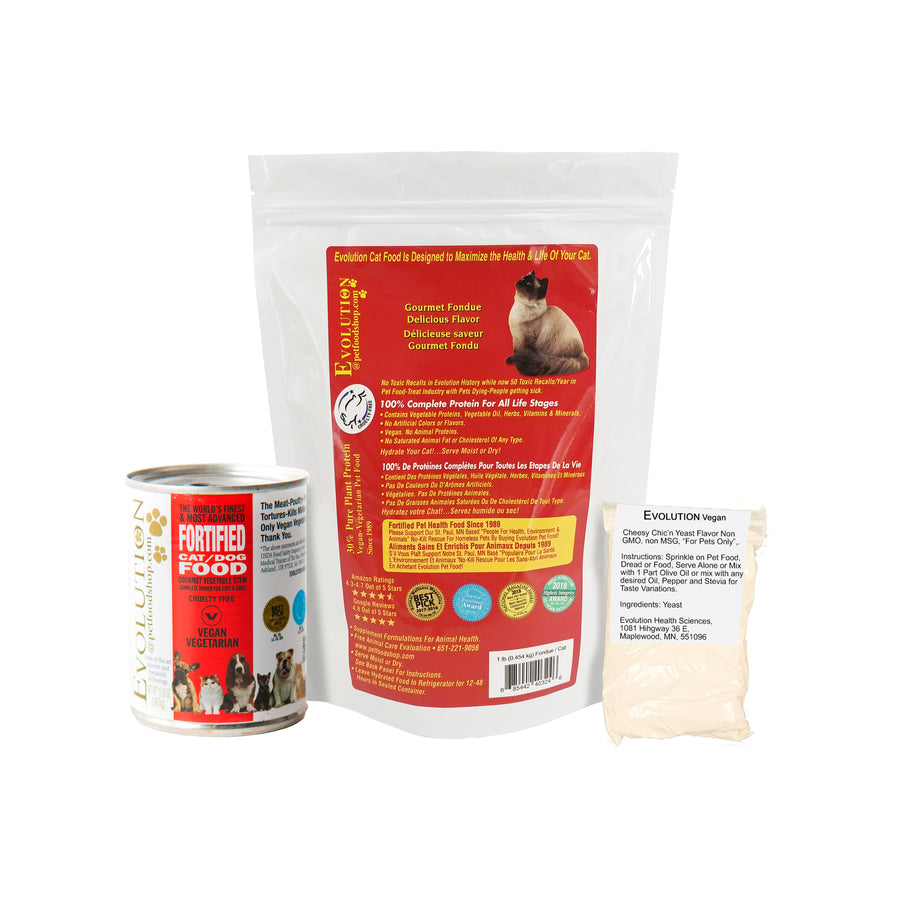 Sample Packs for Cats and Dogs Evolution Diet