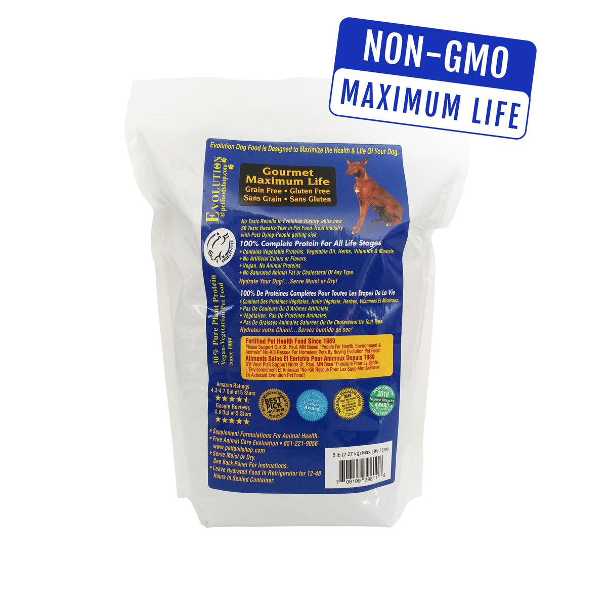 Non-GMO pet food